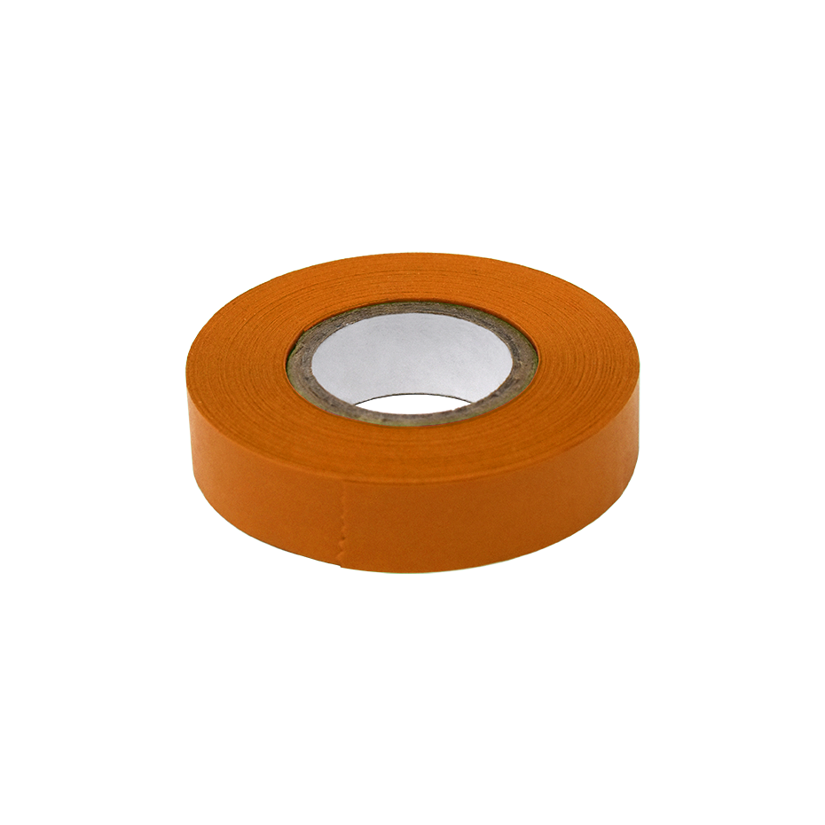 Globe Scientific Labeling Tape, 1/2" x 500" per Roll, 6 Rolls/Box, Orange Image